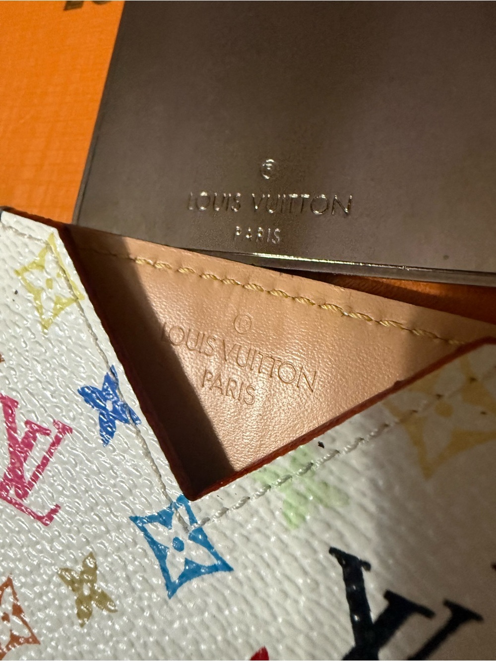 🩷 Louis Vuitton X Murakami Monogram Multicolor Etui Compact Mirror Case - Picture 7 of 12